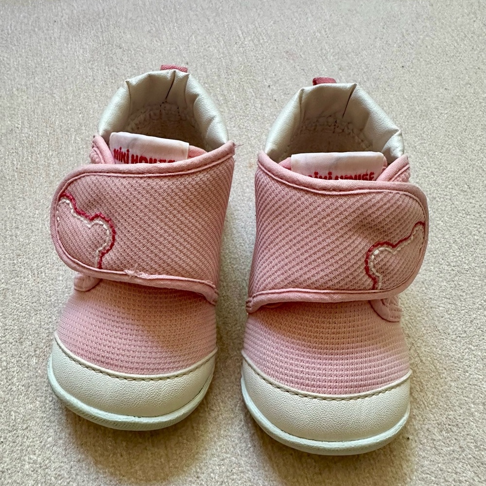 Miki House My First Walker Shoes - Classic Pink Size 5 （12CM）